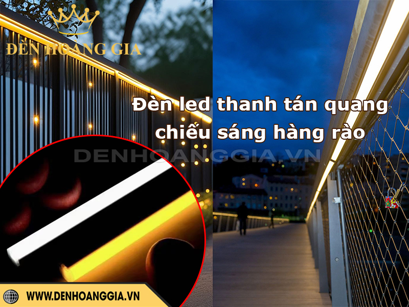 Đèn led thanh tán quang