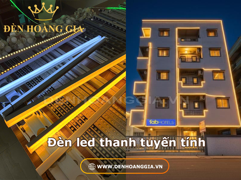 Đèn led thanh tuyến tính