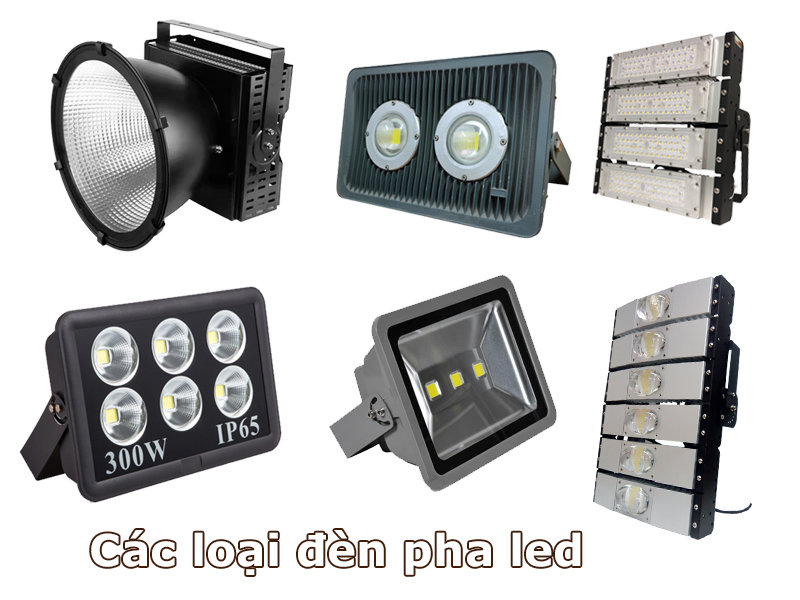 Các loại đèn pha led