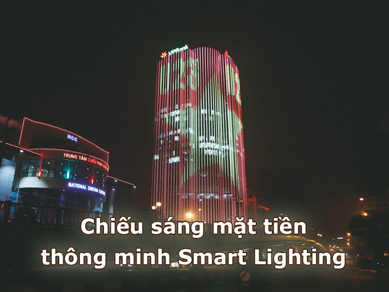 Chiếu sáng mặt tiền thông minh Smart Lighting