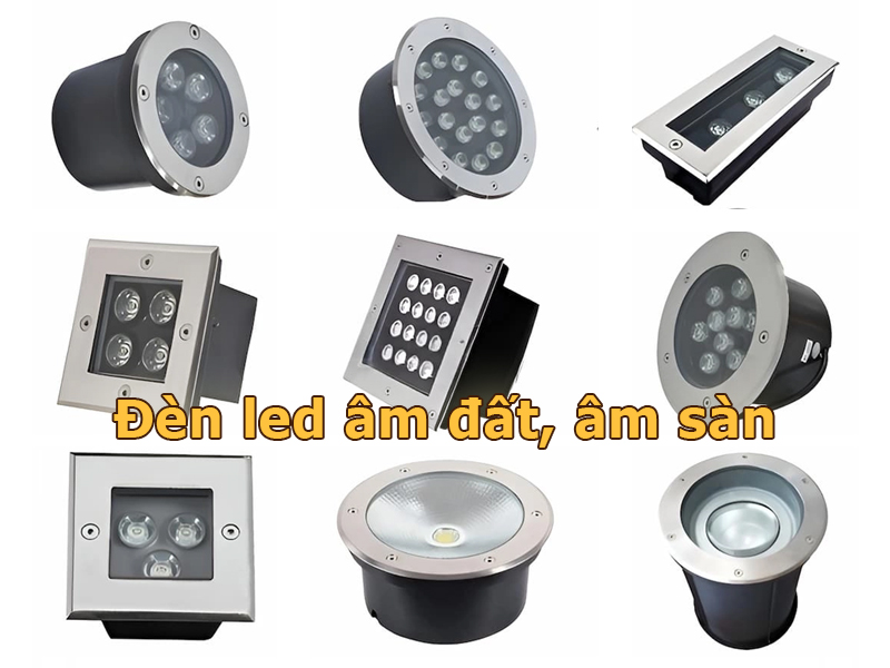 Đèn âm đất, âm sàn