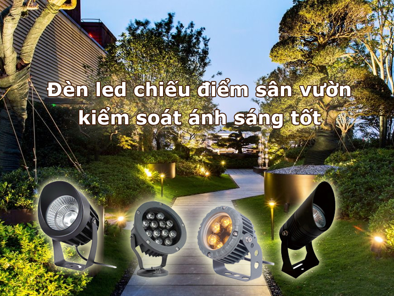 Đèn led chiếu điểm giúp chi tiết trở nên nổi bật và có chiều sâu hơn.