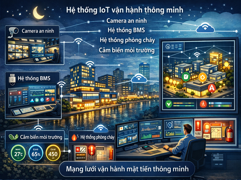 Mạng lưới vận hành IOT