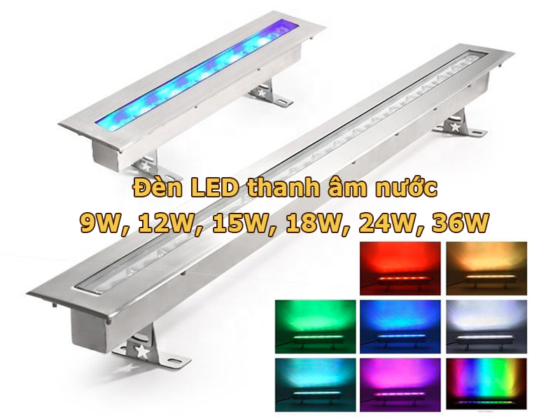 Đèn LED thanh âm nước