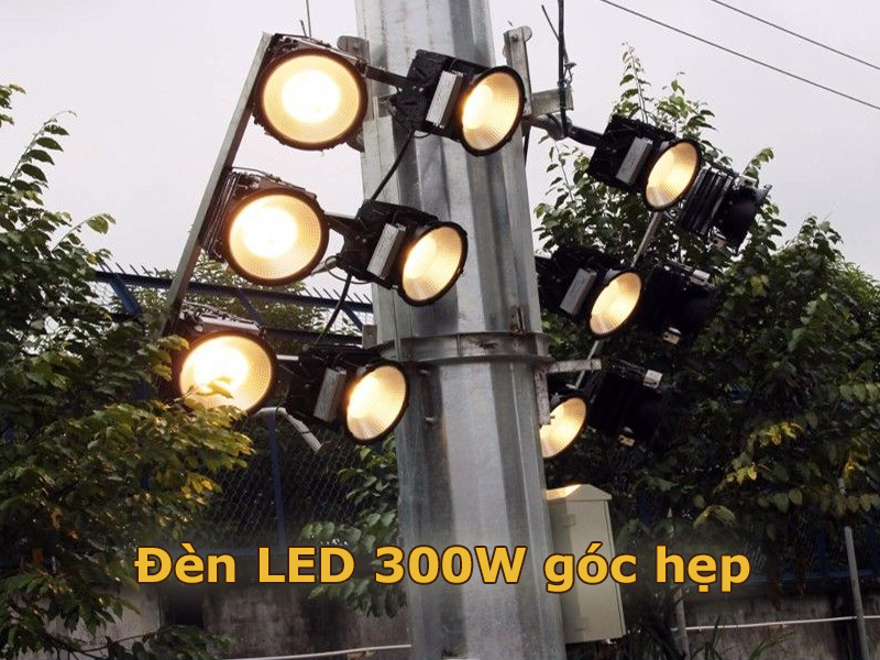 Đèn pha led 300W góc hẹp