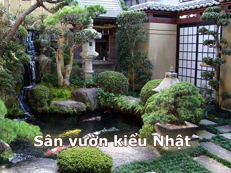 Sân vườn kiểu Nhật