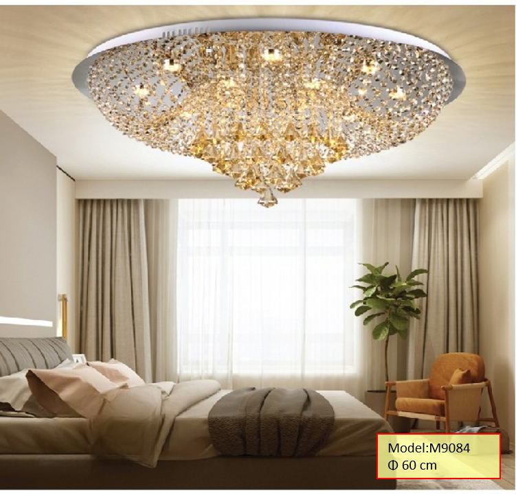 Đèn mâm pha lê M9084