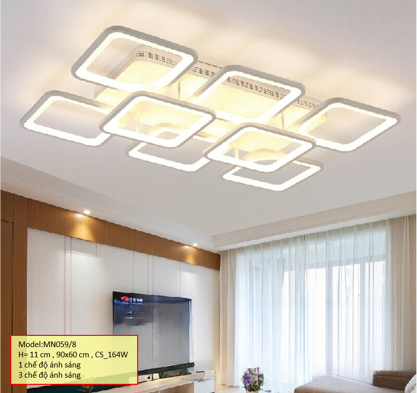 Đèn mâm mika MN059_8