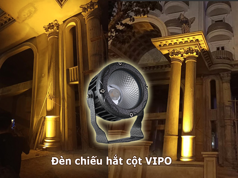 Đèn chiếu hắt cột VIPO
