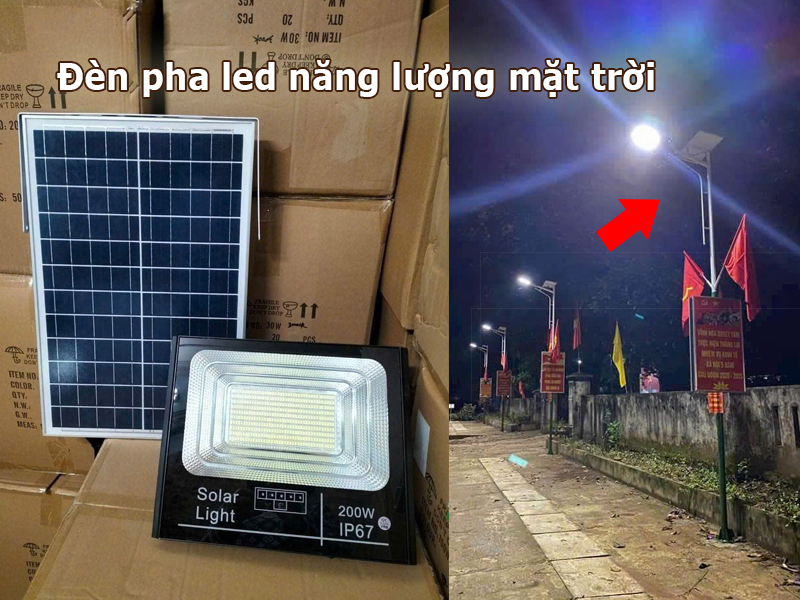 Đèn pha led NLMT có thể bật tắt tự động