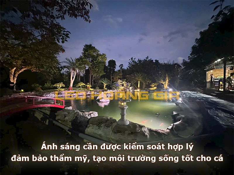 Ánh sáng cần được kiểm soát hợp lý