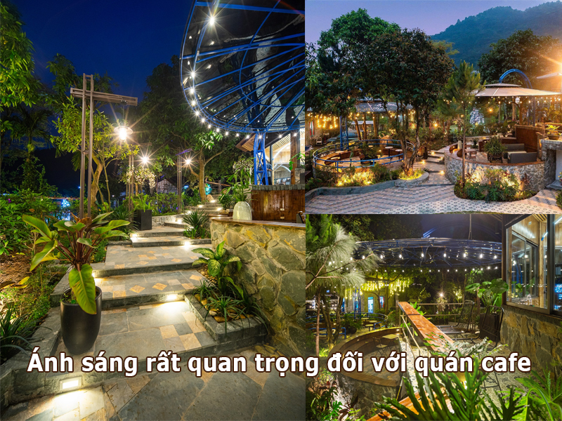 Cần chọn đèn phù hợp với quán cafe