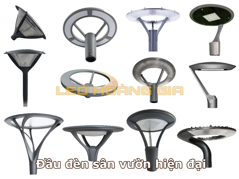 Đầu đèn sân vườn hiện đại
