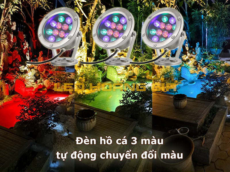 Đèn hồ cá 3 màu