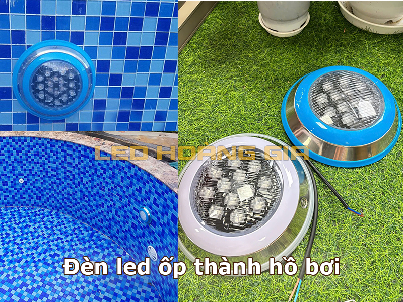 Đèn led ốp thành hồ bơi