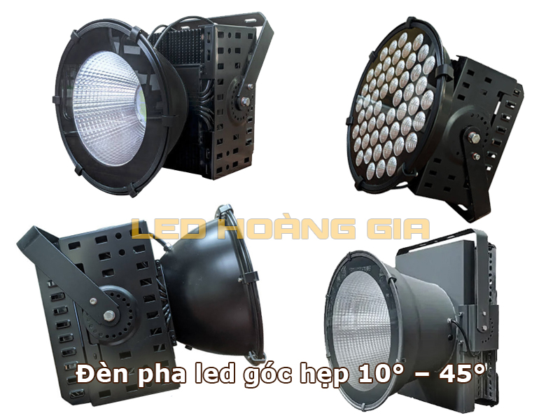 Đèn pha led góc hẹp 10 - 45 độ