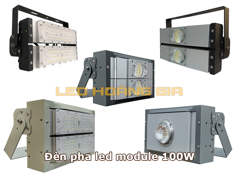 Đèn pha led 100W module đa năng