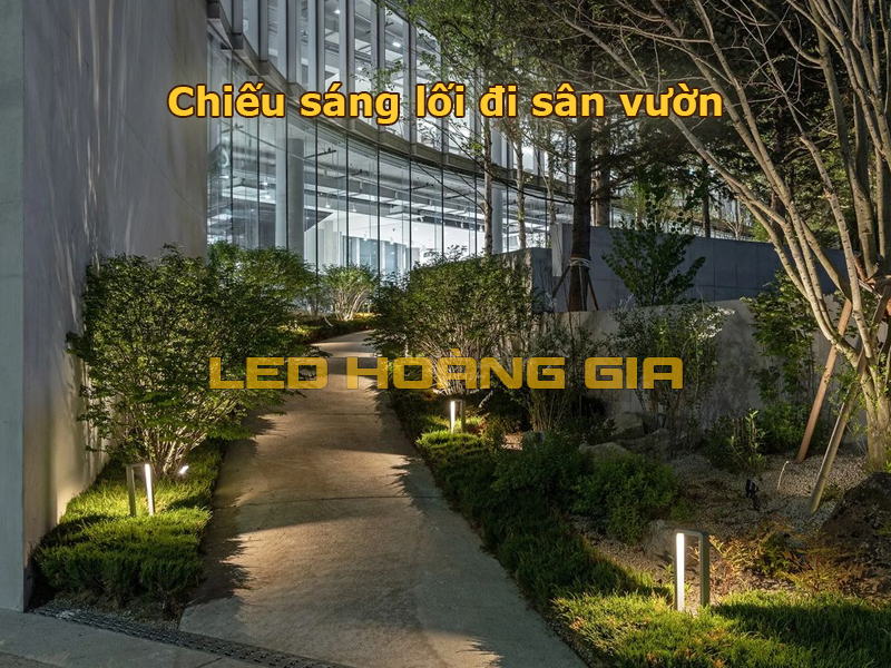 Chiếu sáng lối đi sân vườn