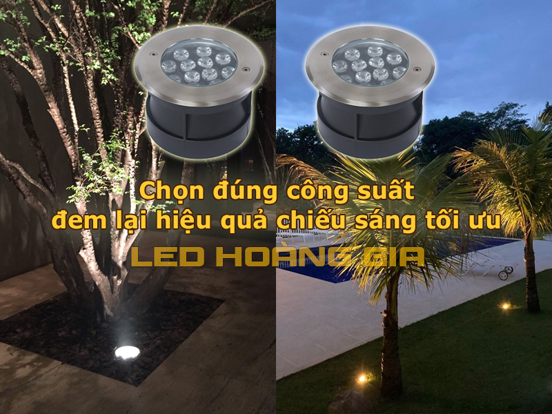 Chọn đúng công suất đem lại hiệu quả chiếu sáng tối ưu