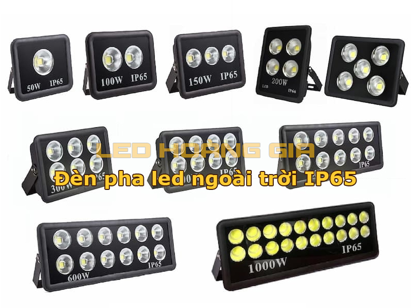 Đèn pha led ngoài trời IP65