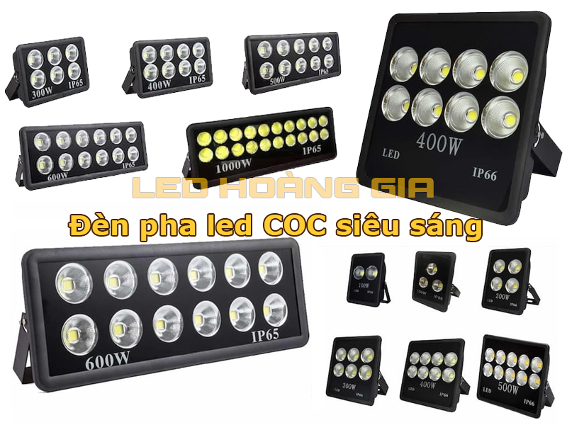 Đèn pha led COC siêu sáng (50W - 800W)