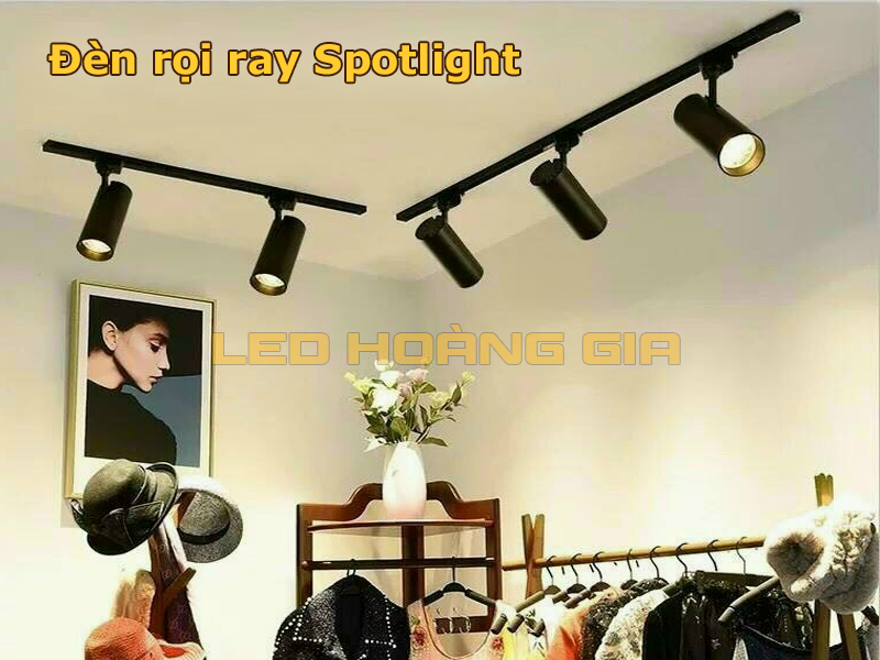 Ứng dụng của đèn rọi thanh ray spotlight