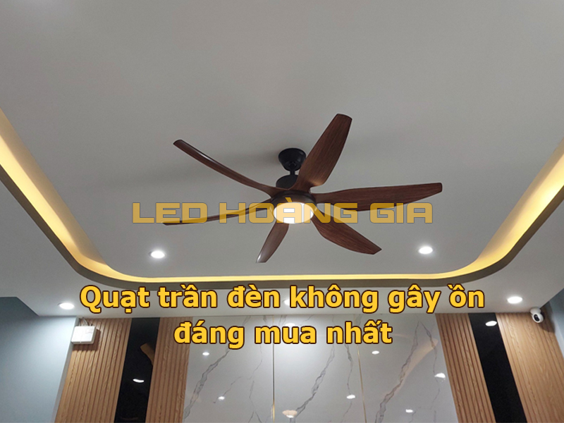 20+ Mẫu quạt trần đèn không gây ồn đáng mua nhất