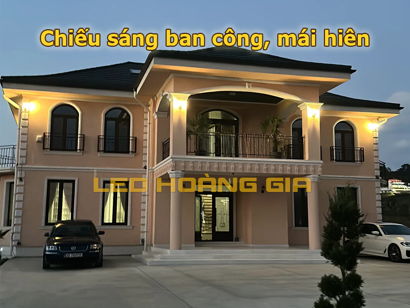 Chiếu sáng ban công, mái hiên