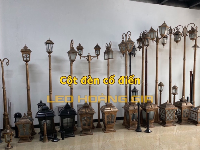 Cột đèn cổ điển