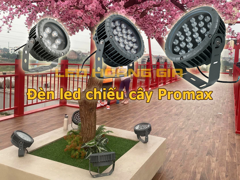 Đèn led chiếu cây Promax