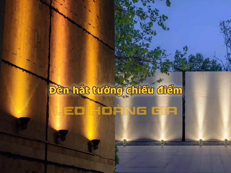 Đèn led hắt tường chiếu điểm là gì?
