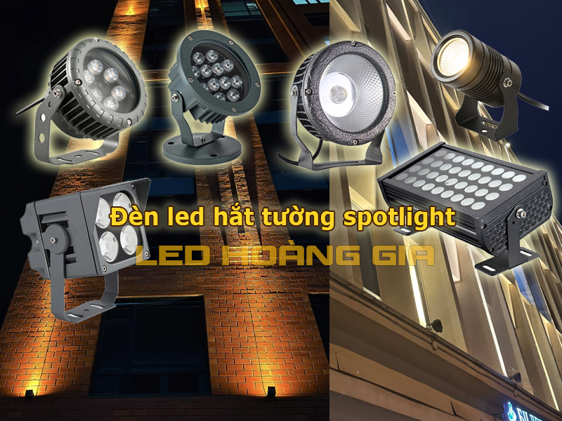 Đèn led hắt tường spotlight