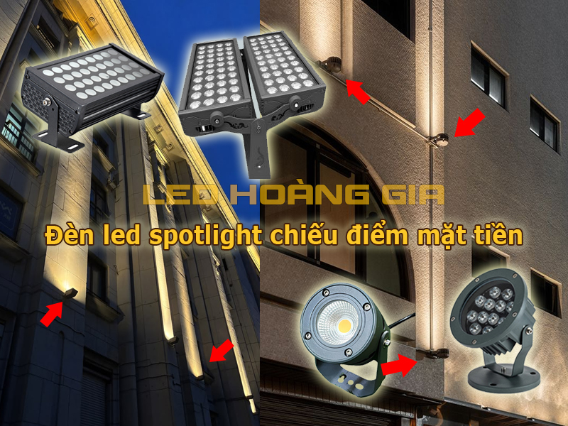 Đèn led spotlight chiếu điểm