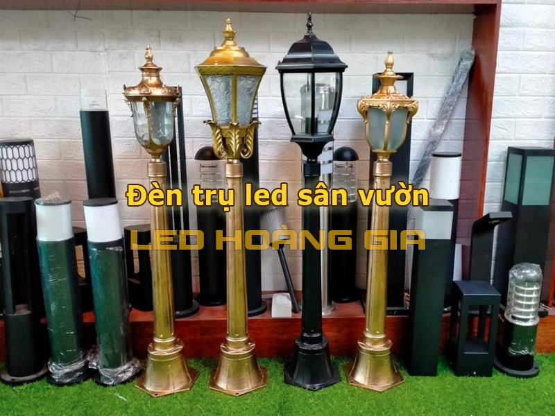 Đèn trụ led sân vườn