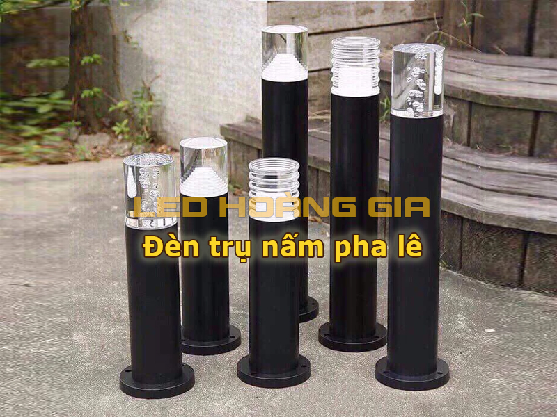 Nhóm đèn trụ nấm pha lê