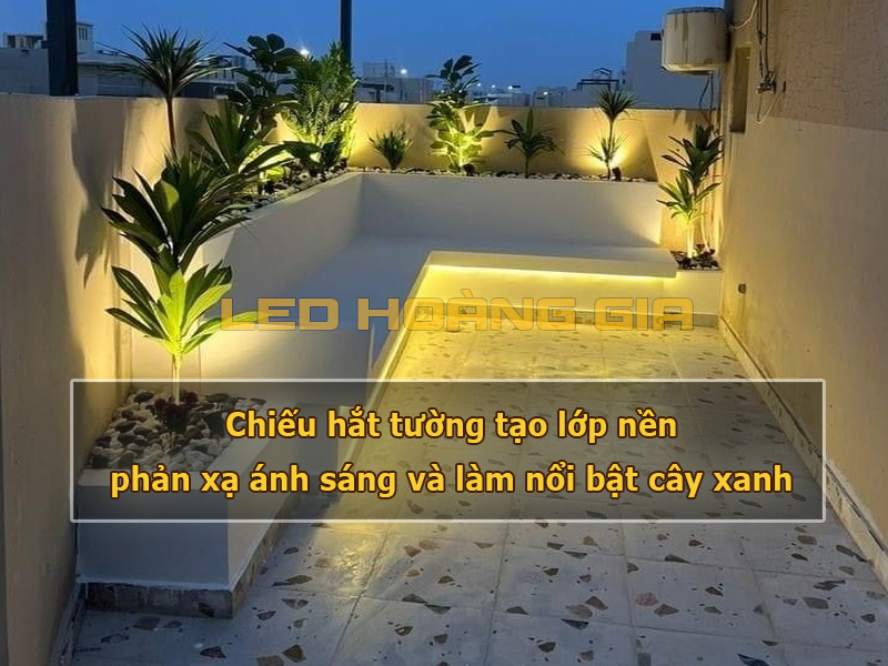 Chiếu cây hắt tường ban công