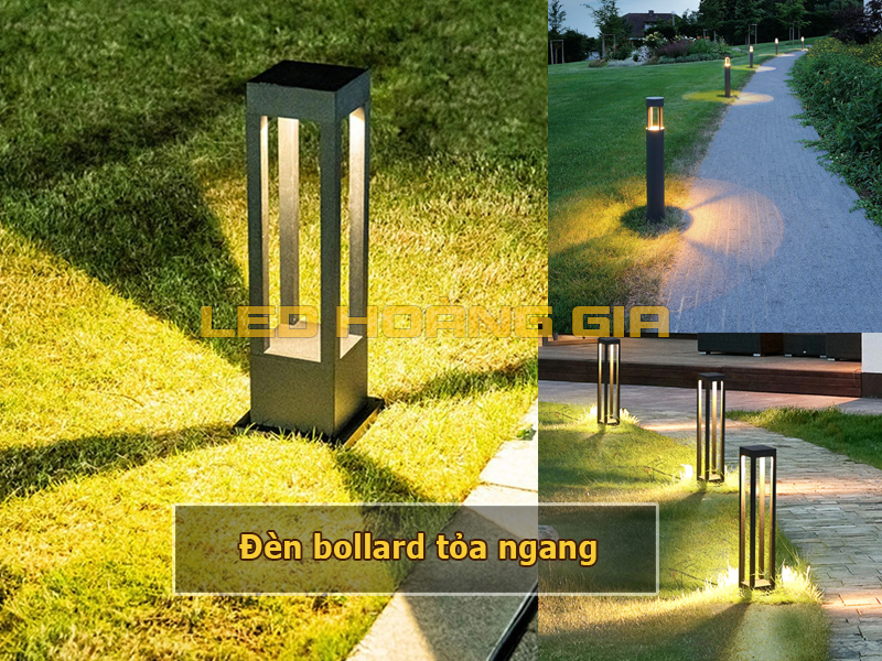 Đèn bollard tỏa ngang