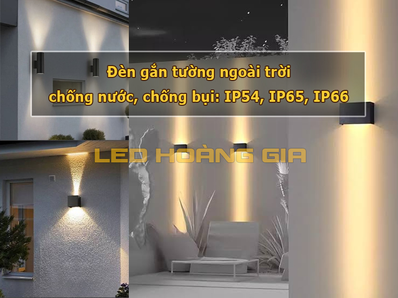 Đèn gắn tường ngoài trời chống nước là gì?