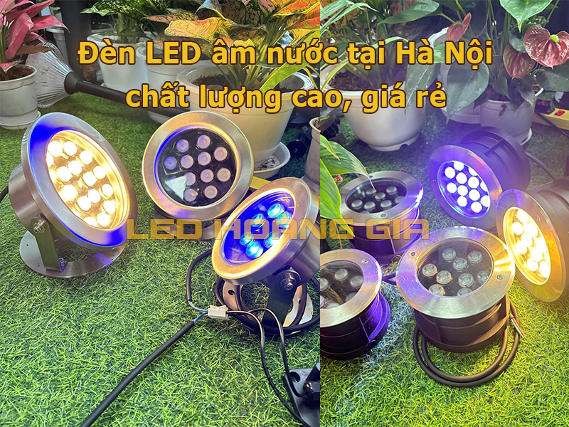 Đèn LED âm nước tại Hà Nội chất lượng cao, giá rẻ
