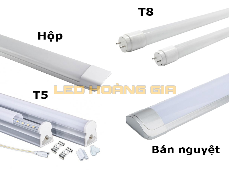 Các loại đèn tuýp led