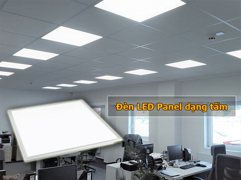 Công trình lắp đèn led Panel