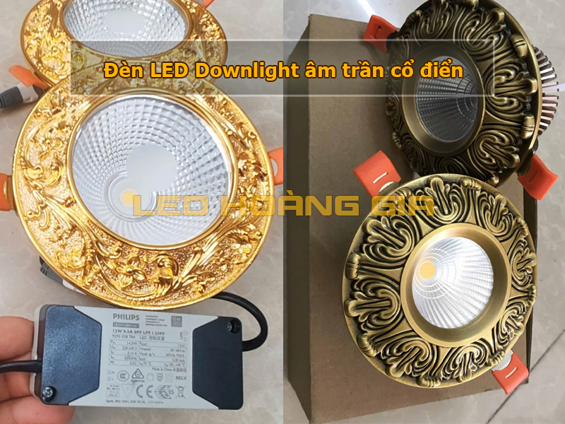 Đèn downlight cổ điển