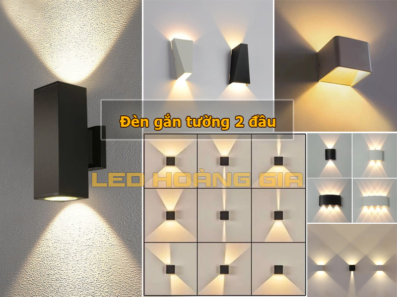 Đèn gắn tường 2 đầu
