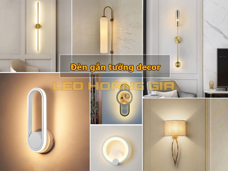 Đèn gắn tường decor