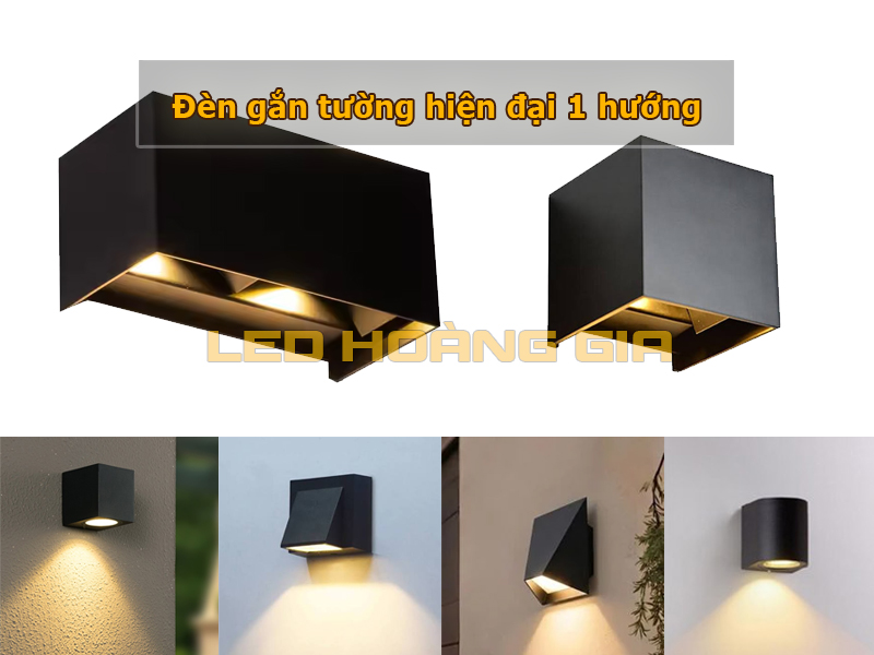 Đèn gắn tường hiện đại 1 hướng