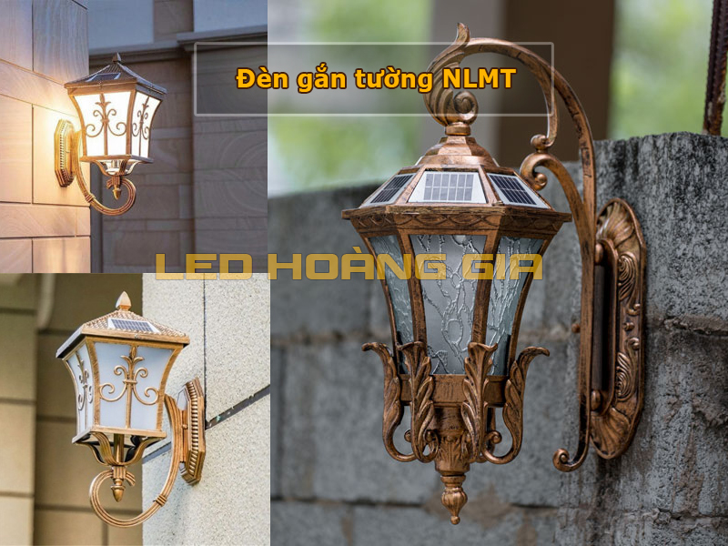 Đèn gắn tường LED năng lượng mặt trời