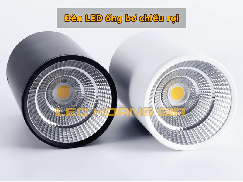 Đèn led ống bơ chiếu rọi