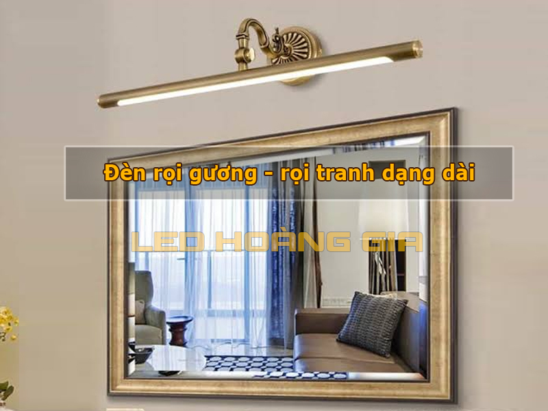 Đèn rọi gương, rọi tranh dạng dài
