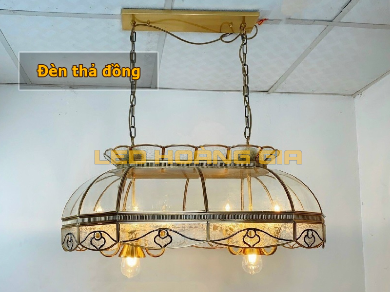 Mẫu đèn thả đồng đẹp