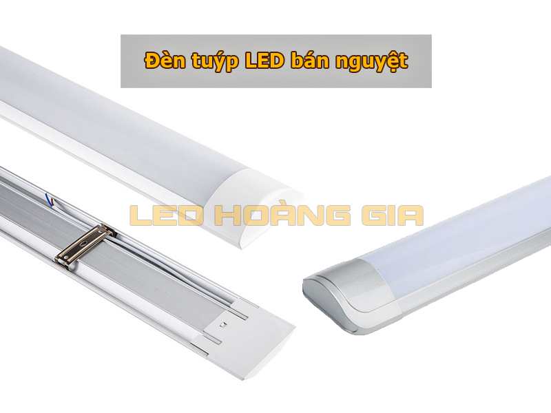 Đèn tuýp led bán nguyệt thiết kế đẹp, siêu sáng